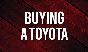 Buying a Toyota