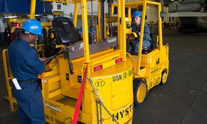 Forklift maintenance