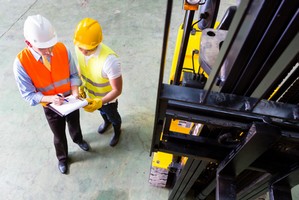 Forklift training