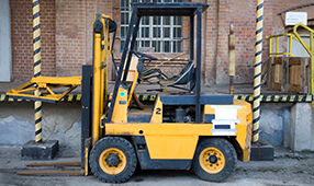 Used forklift